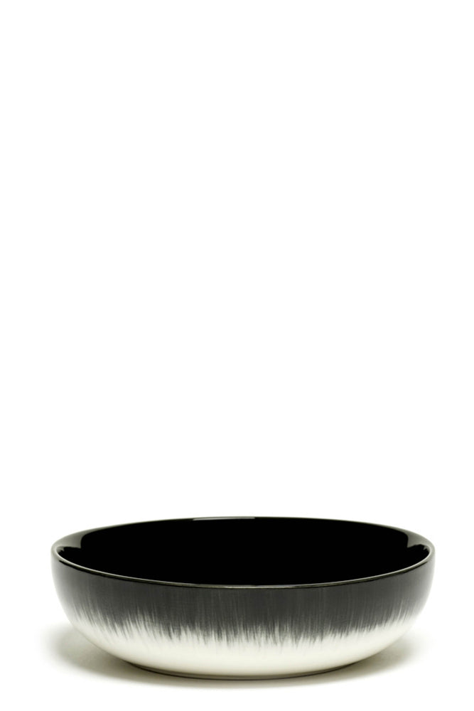 Ann Demeulemeester x Serax High Plate DÉ Off-White Black