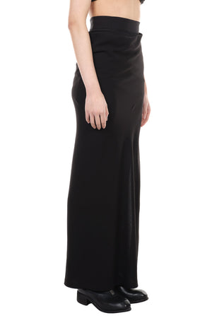 Oude Waag Draped Double Layer Slim Skirt