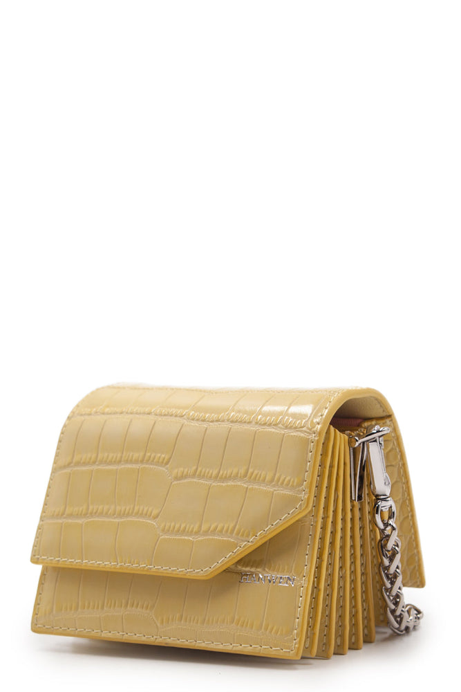 Hanwen mini Lemon Croc Cardholder