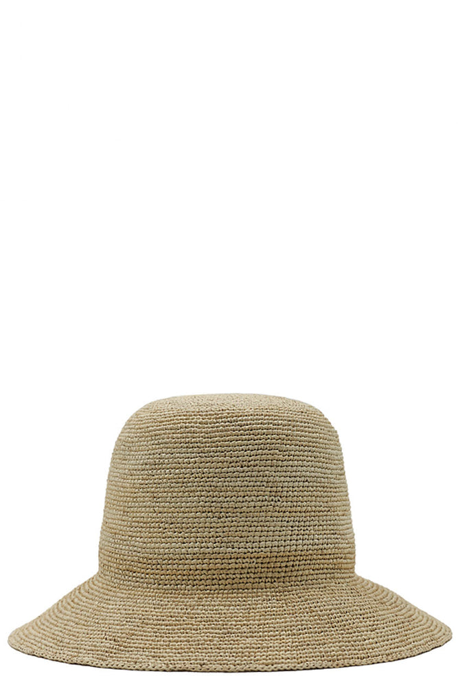 Jan-Jan Van Essche Beige Straw Crochet Hat