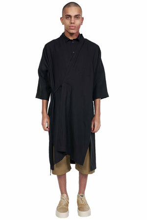 Jan-Jan Van Essche Black Kimono Robe