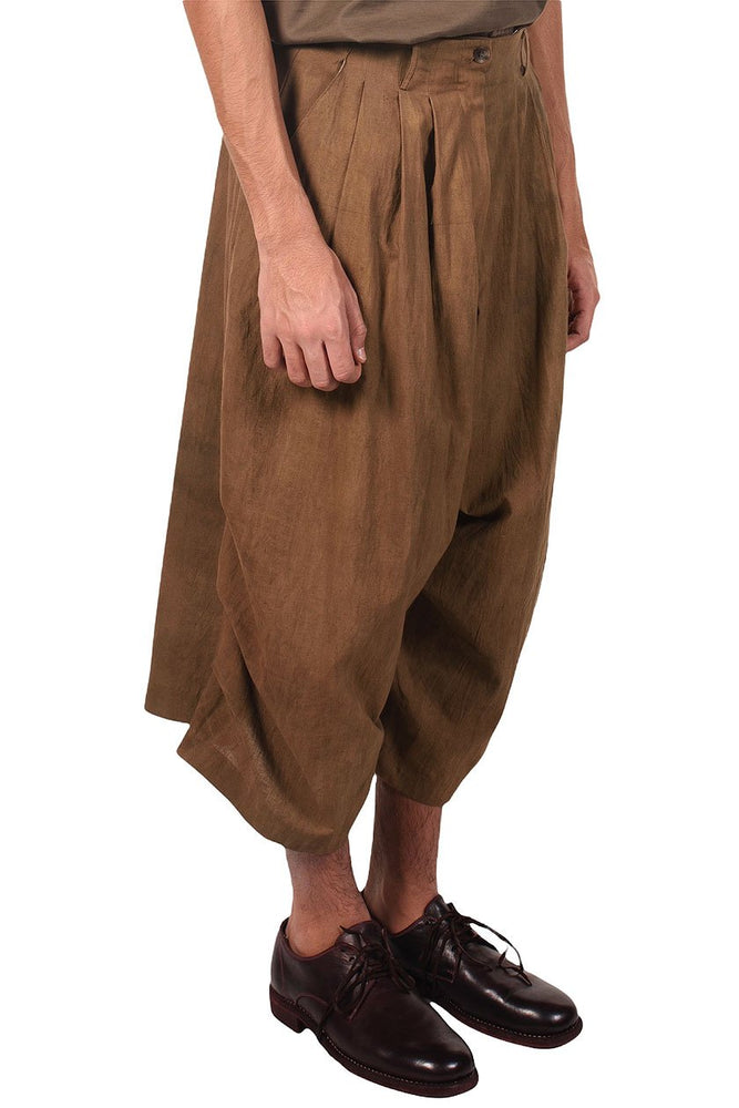 Kar-studio Cotton Trousers Persimmon Dyed