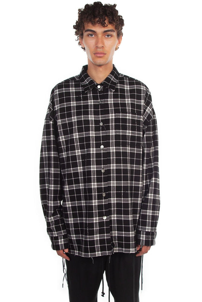 Mastermind Flannel Oversized Shirt
