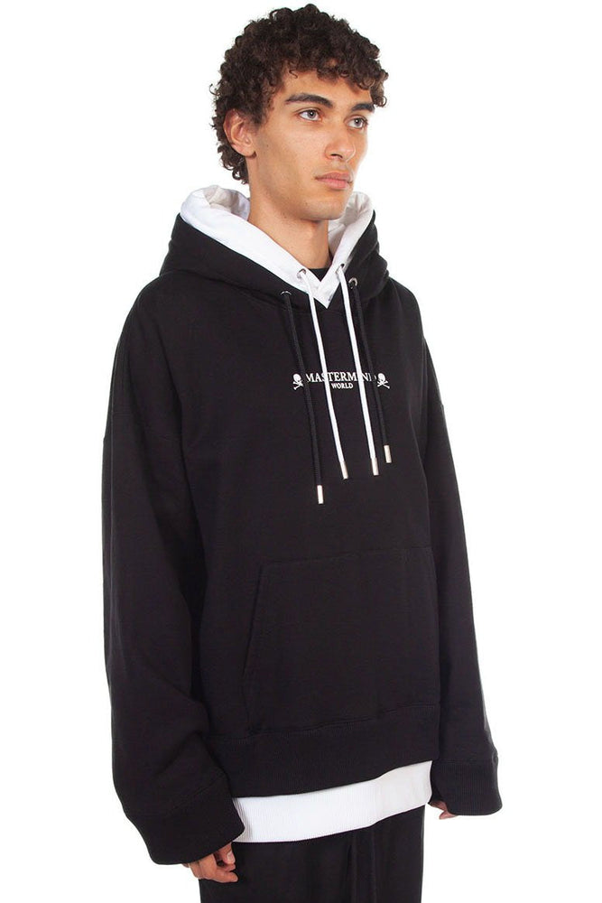 Mastermind Skull Print Double Hoodie