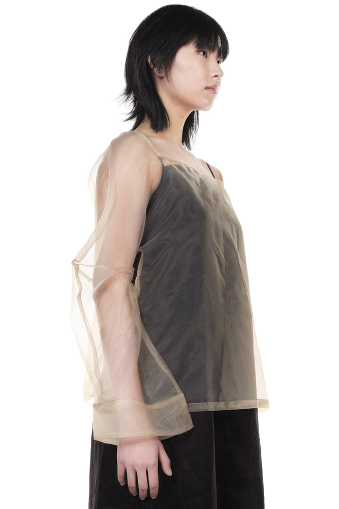  Peng Tai Structured Top Almond