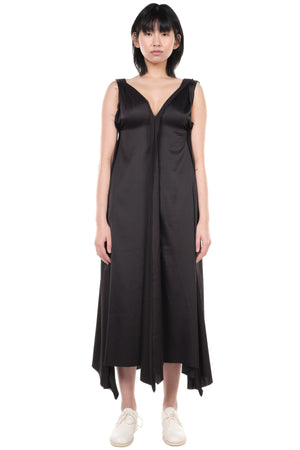 Peng Tai V-Neck Dress Black
