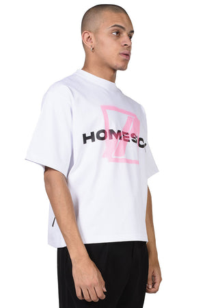 We11done White Homesick Logo T-shirt