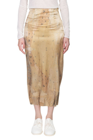 A Tentative Atelier Cornerwall Printed Skirt