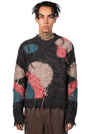 Andersson Bell Bruce Intarsia Crew Neck Sweater