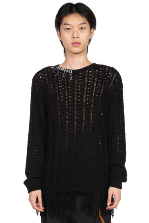 Andersson Bell Black Gorden Cable Knit