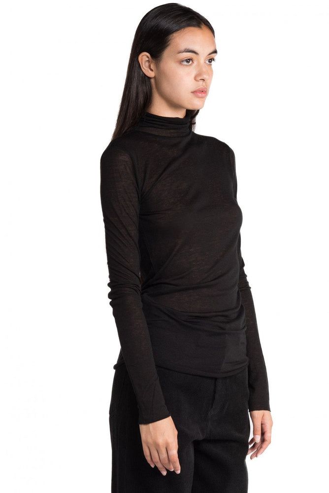 Greyyang Black Turtle Neck