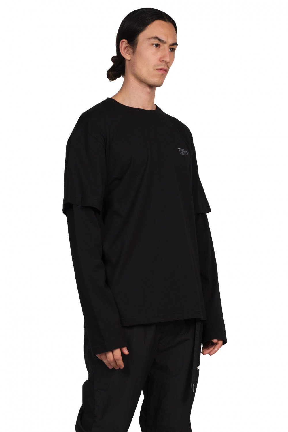 C2H4 Double Layered Long-sleeve T-shirt for Men