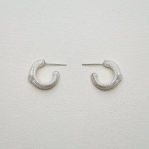 Crystal Spiral Earrings