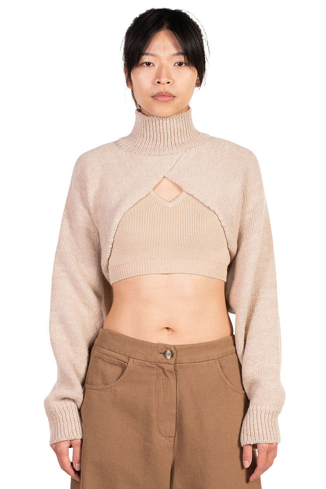 Monica Cordera Ecowool Collar Sleeves