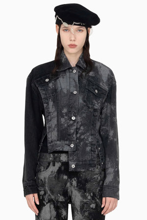 Feng Chen Wang Embroidered Denim Jacket