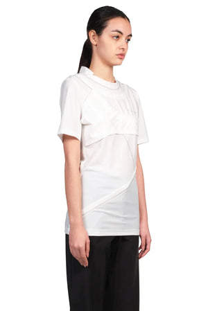 Feng Chen Wang White Double Layered T-shirt