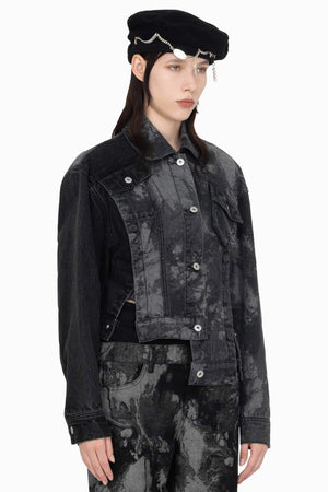 Feng Chen Wang Embroidered Denim Jacket