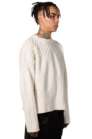 Feng Chen Wang Intarsia Pullover Sweater
