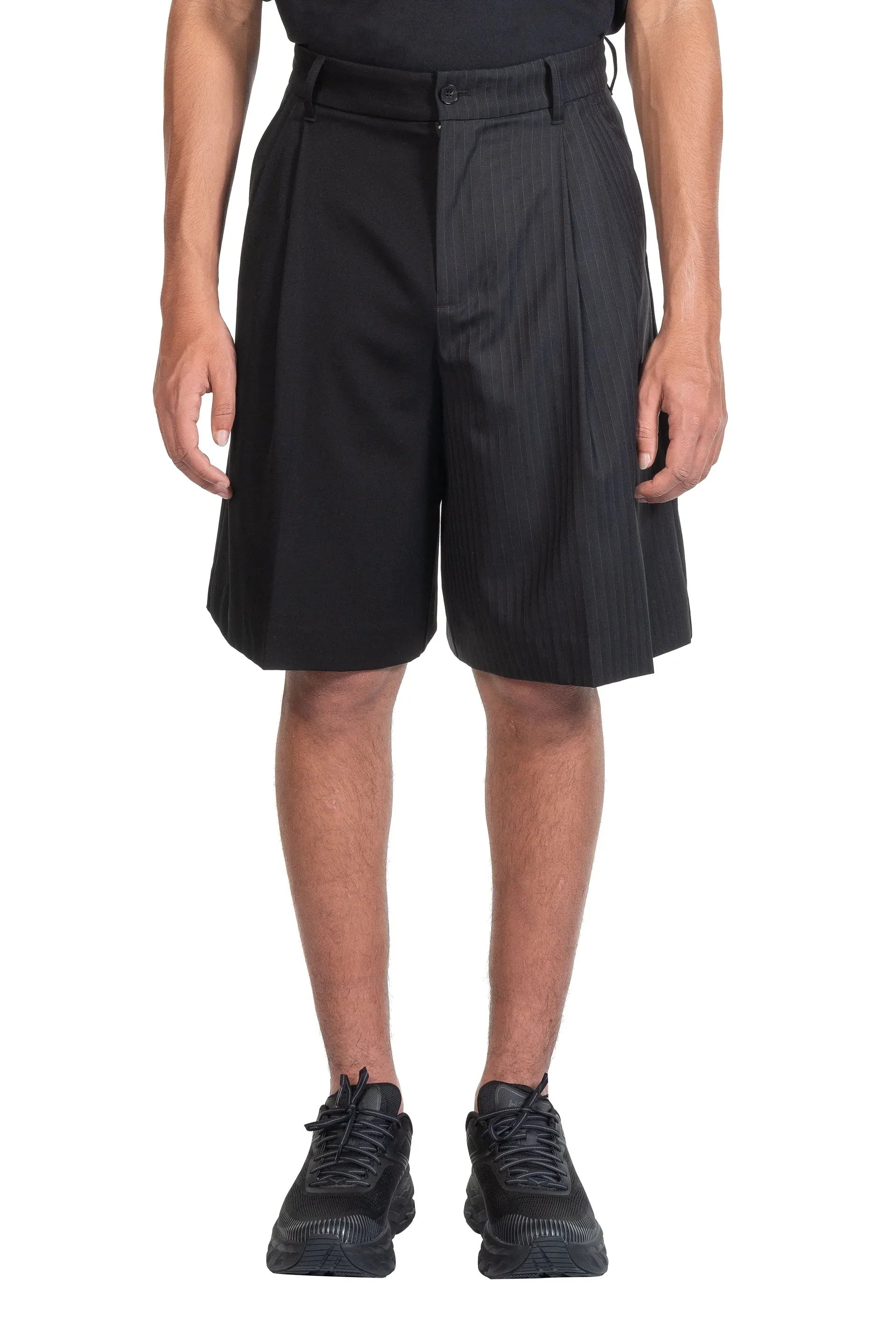 Pinstripe Shorts