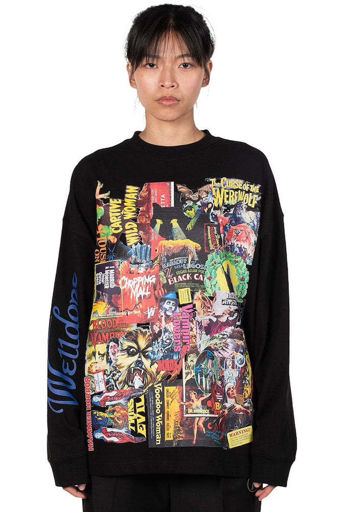 We11done Horror Collage T-shirt