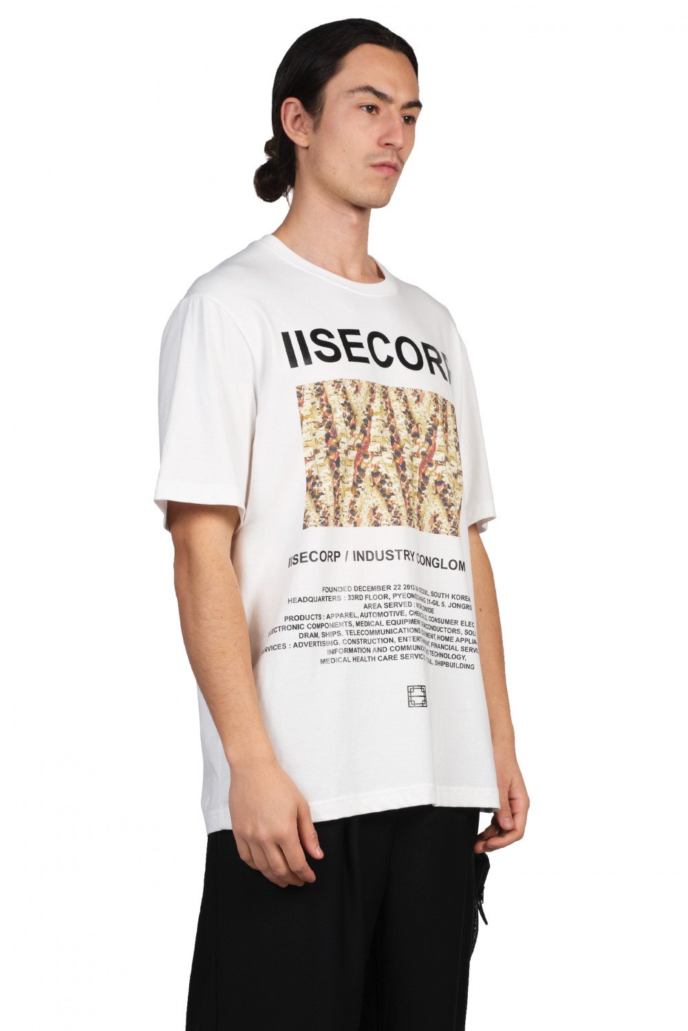IISE White T-shirt for Men | UJNG