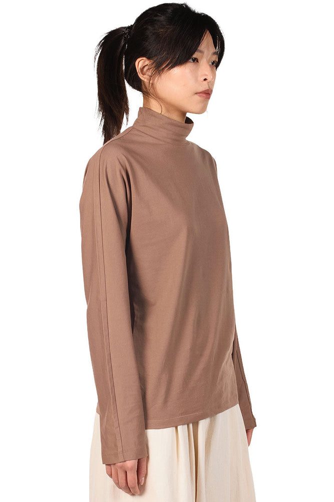 Kar Dusty Pink Turtleneck Top