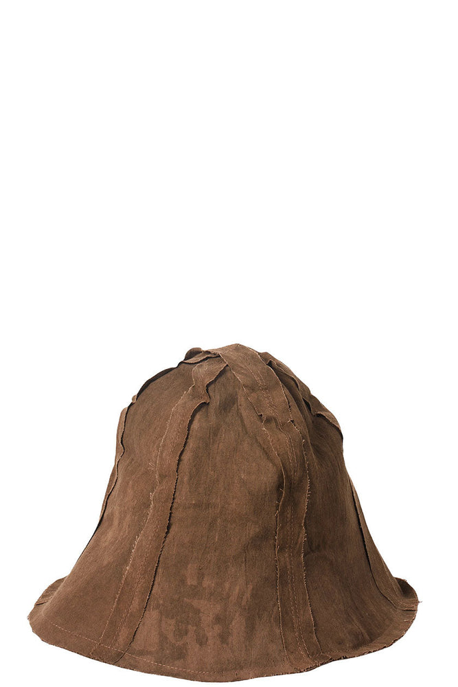 Kar Persimmon Dyed Cotton Hat