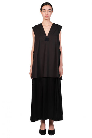 MM6 Black Deconstructed Dress