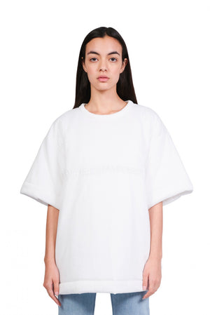 MM6 Maison Margiela White Padded T-shirt