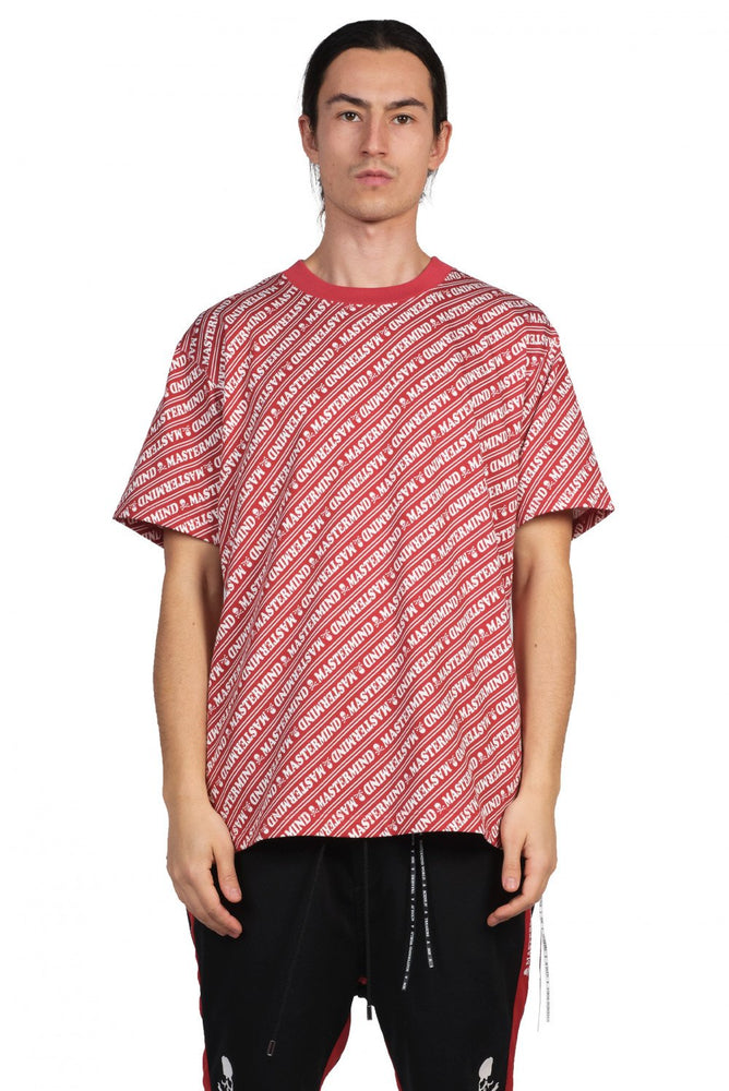 Mastermind World Red Diagonal Logo T-Shirt