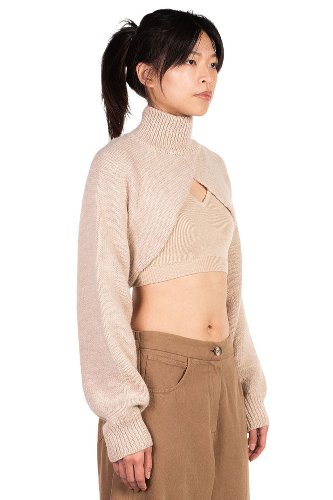 Monica Cordera Ecowool Collar Sleeves