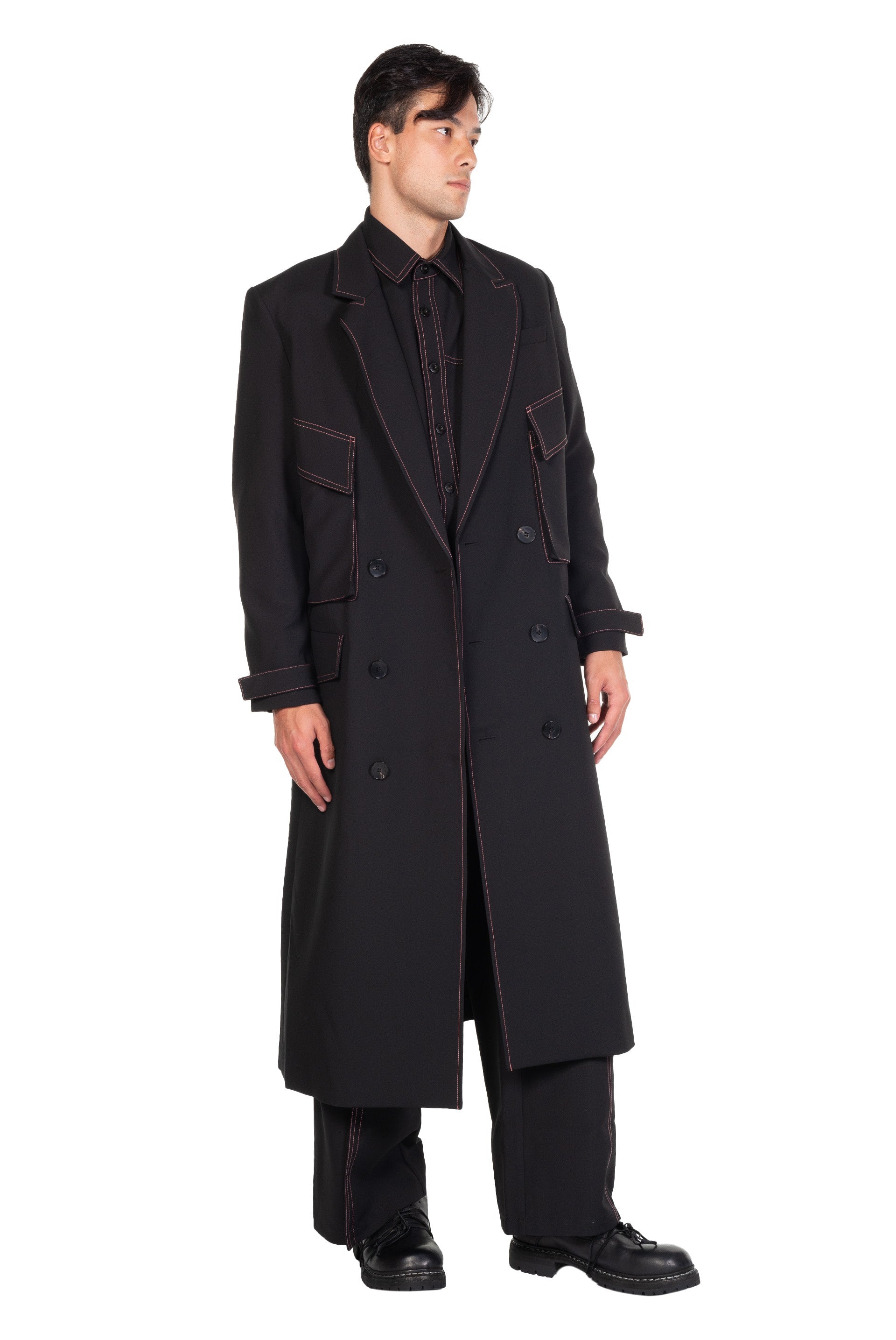 Feng Chen Wang Multi Pocket Coat | UJNG