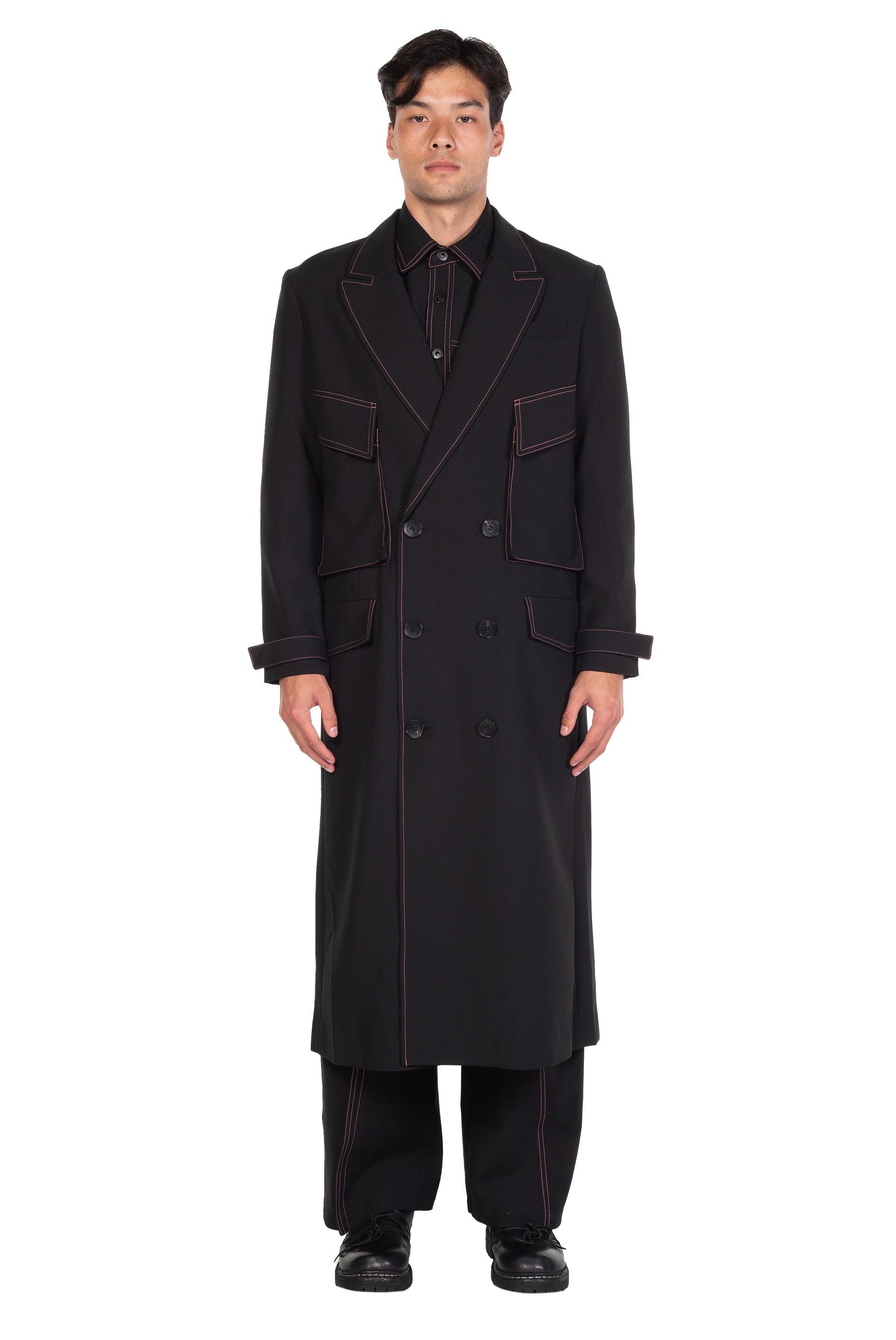 ジャケット・アウターfeng chen wang MULTI POCKET COAT 23aw