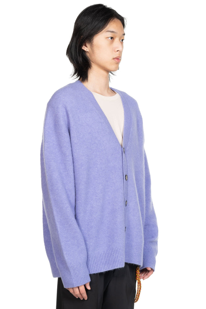 Nanushka Prim Brushed Cardigan Lilac