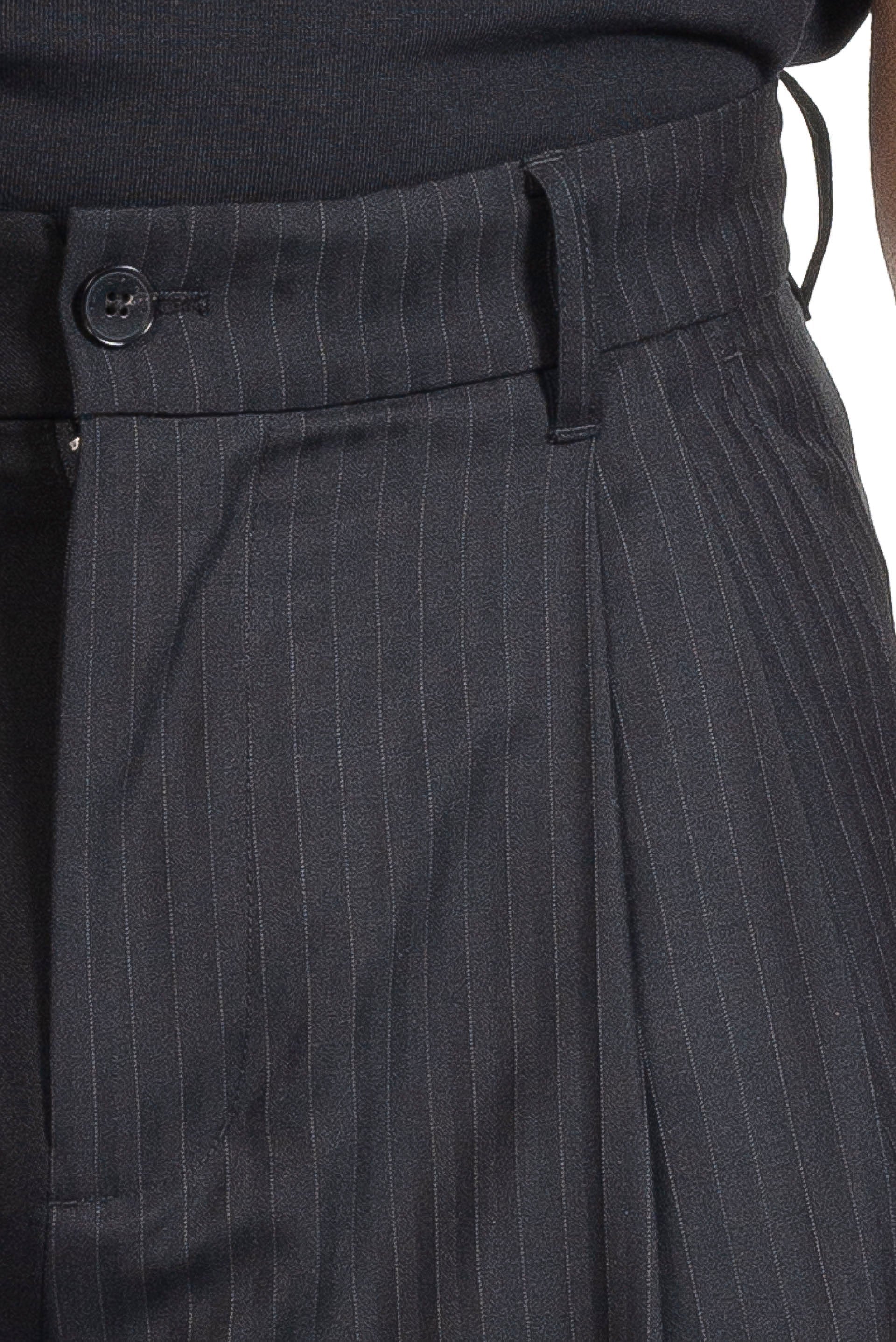 Feng Chen Wang Pinstripe Shorts | UJNG