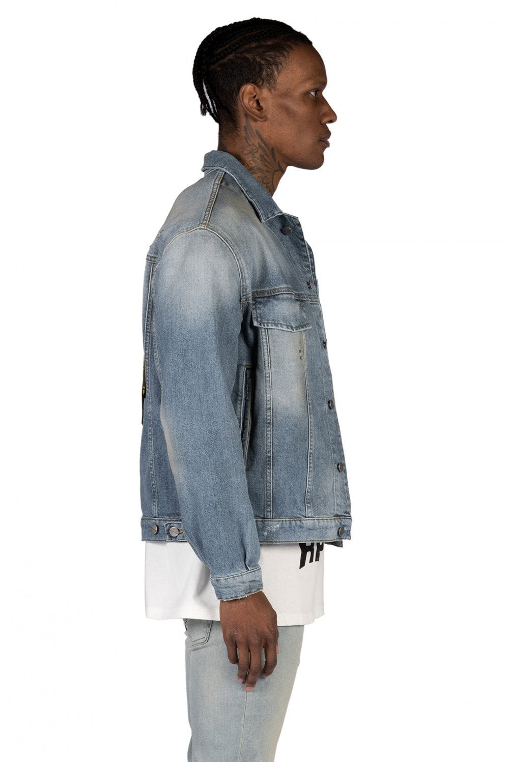 Acne Studios – Oversized Fit Denim Jacket Light Blue | Highsnobiety Shop