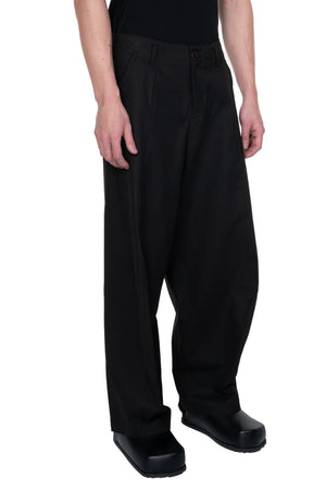 Silhouette Cotton Trousers