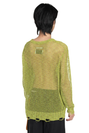 Song for the Mute Honeycomb Oversized Sweater