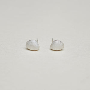 Sterling Silver Mini Shell Earrings