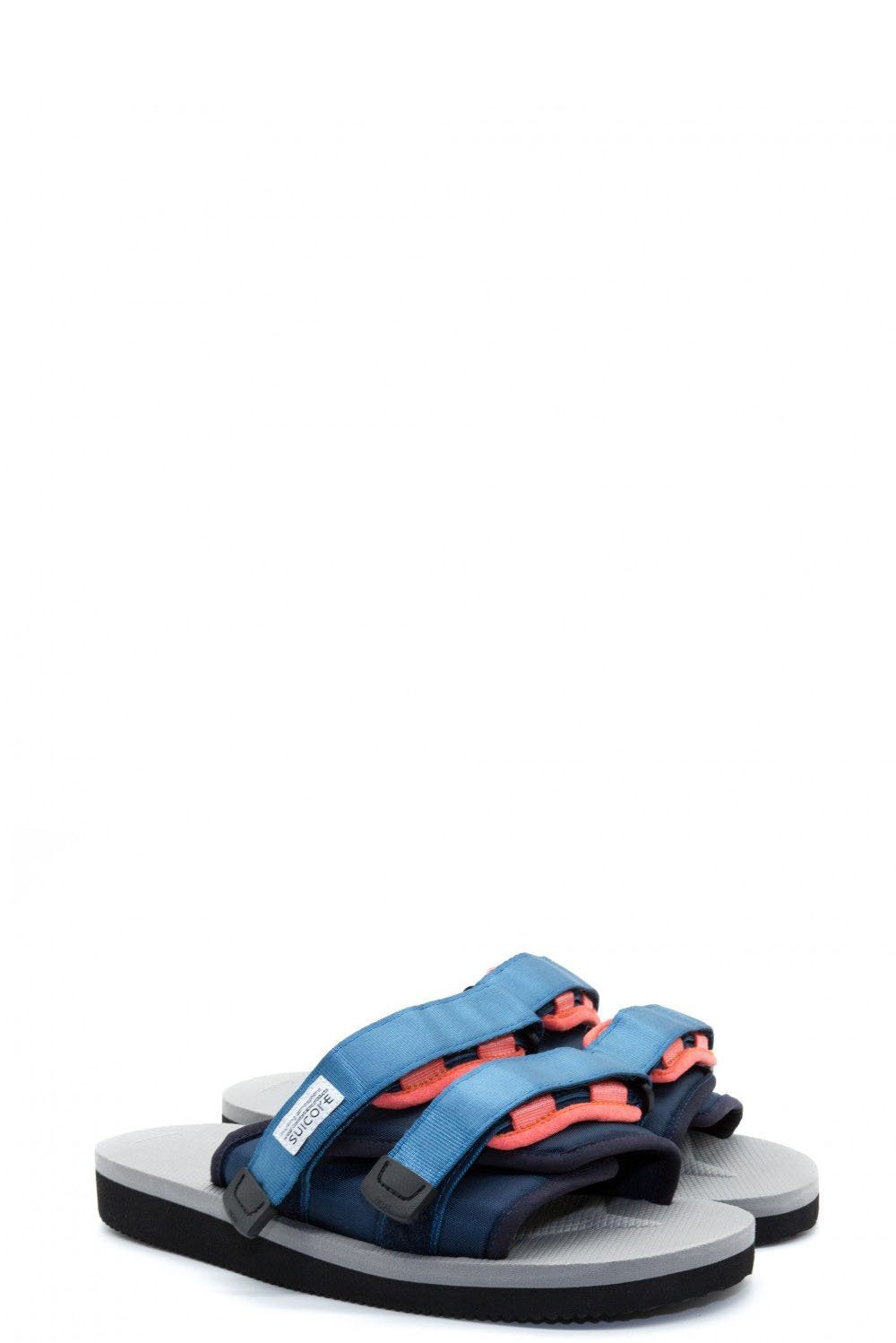 Suicoke Moto Cab Slide Sandal in blue/navy