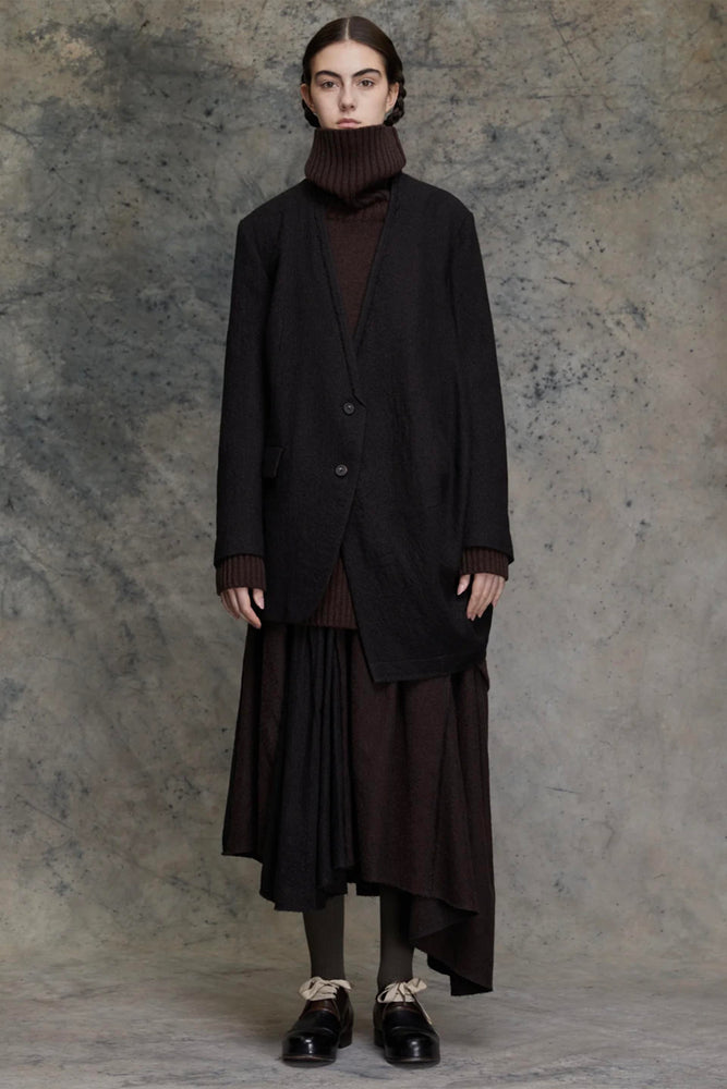 Two Button Asymmetrical Blazer