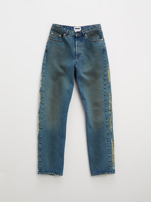 Unregular Lametta Jeans