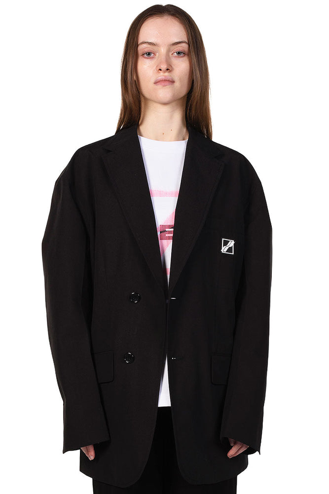 We11done Logo Oversized Blazer