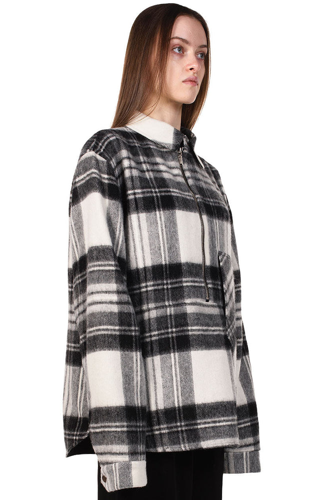 We11done Grey Wool Anorak Jacket