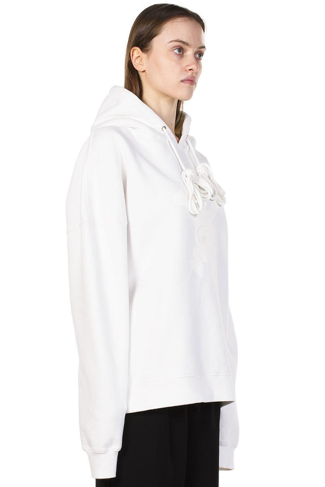 We11done Printed Teddy Hoodie