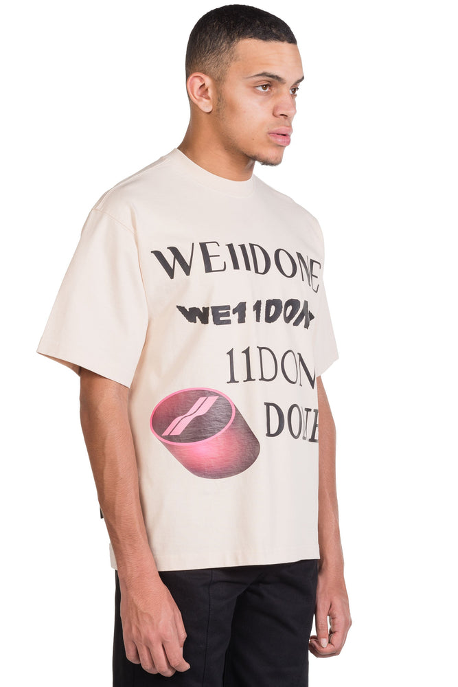 We11done Washed Logo T-Shirt