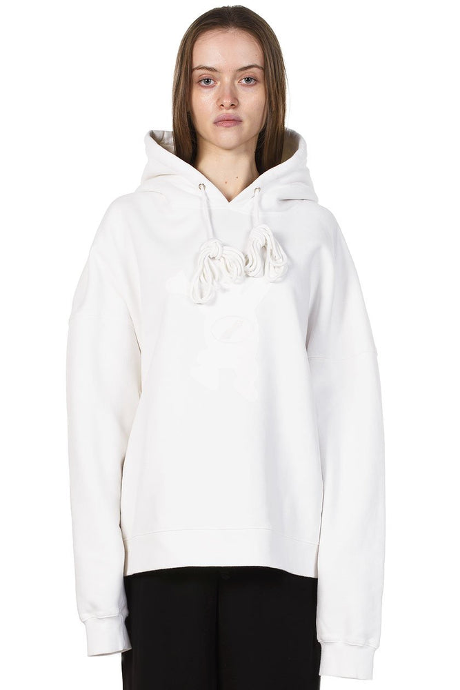 We11done Printed Teddy Hoodie