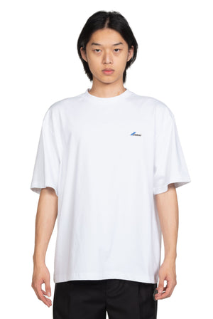 We11done White Wapen Logo T-shirt