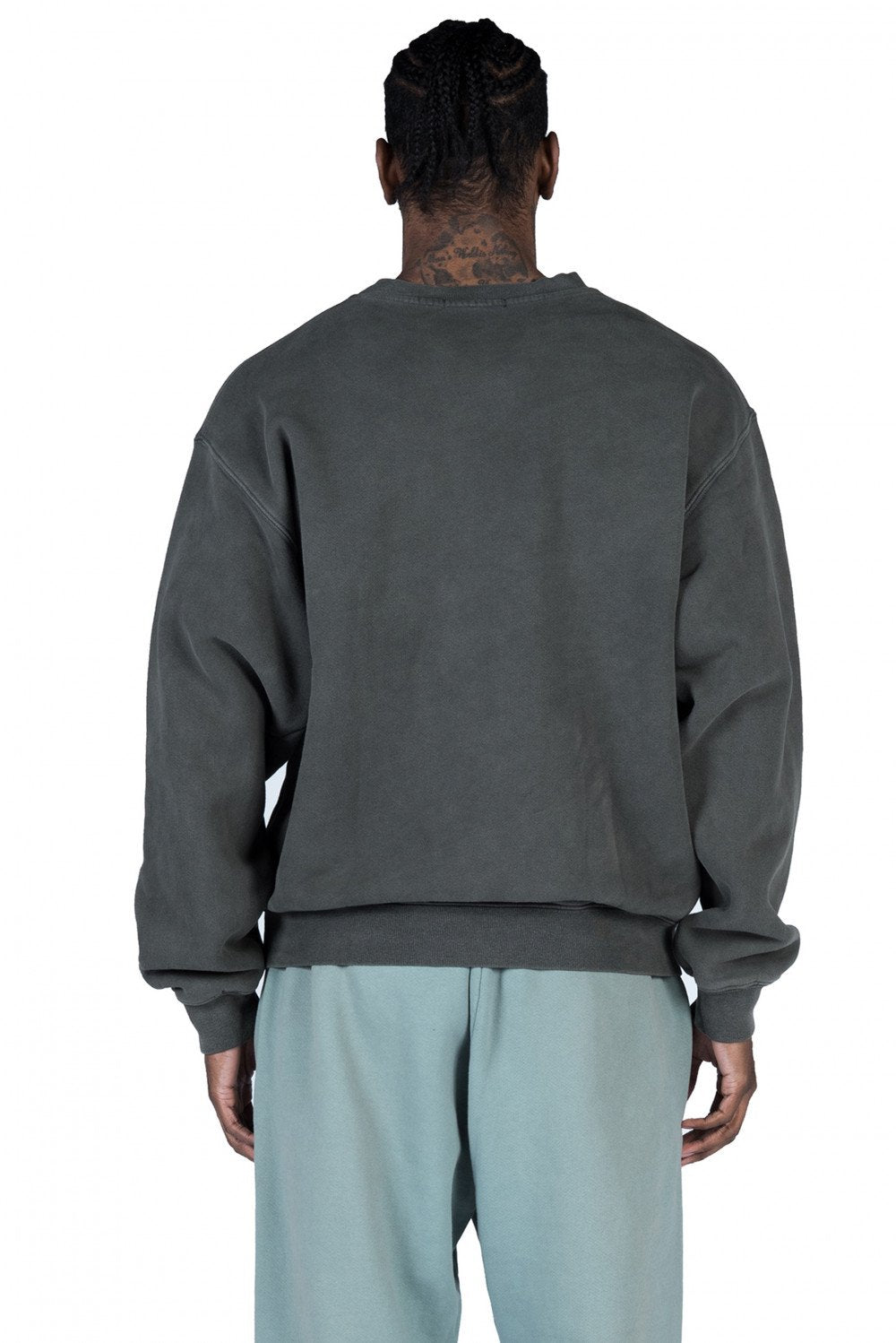 Yeezy Crewneck Sweatshirt Gravel for Men | UJNG